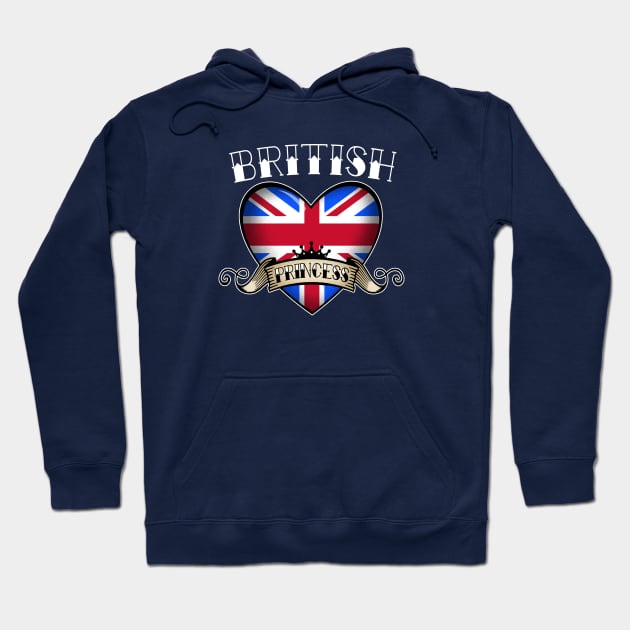 BRITISH PRINCESS Hoodie by LILNAYSHUNZ